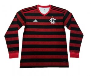 camiseta Flamengo primera equipacion 2020 manga larga